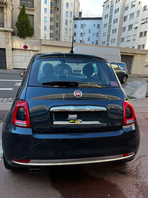 Fiat 500 1.2 69 ch Lounge Eco Pack 2016 occasion Lyon 69006