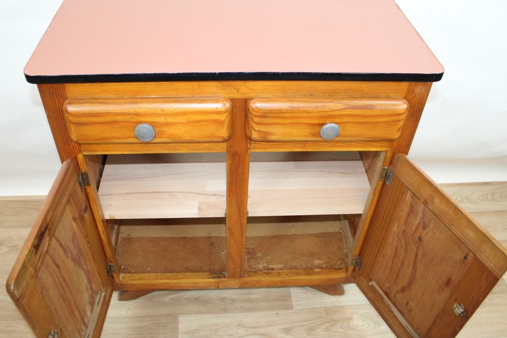 COMMODE MADO TERRA COTTA 1960 FRANCE Meubles