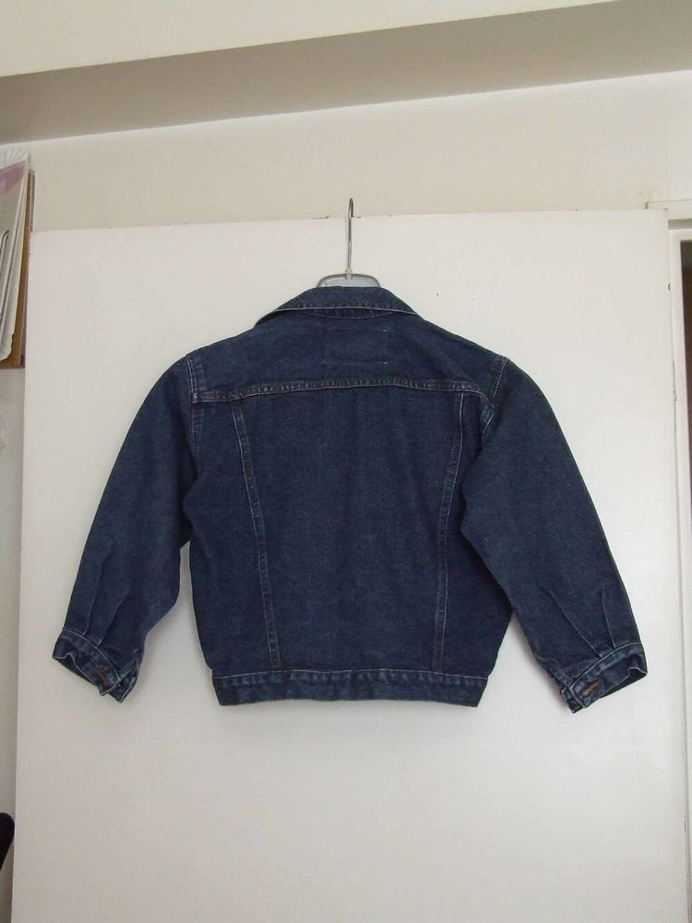 Veste en jeans, Bleu denim brut, 8&nbsp;ans (126&nbsp;cm) TBE Vêtements enfants