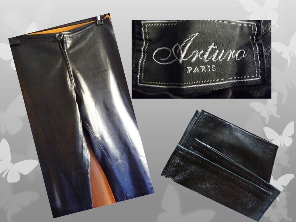 Pantalon femme cuir Vêtements