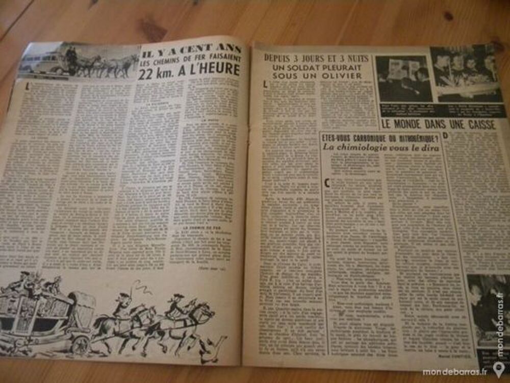 Magazine Vaillance N&deg;7 - mars 1944 Livres et BD