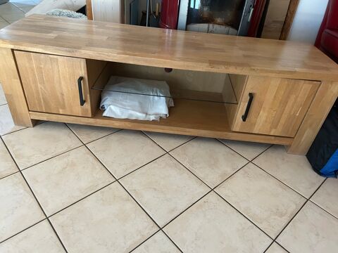 Meuble télé en bois  de 1,50. X 0,45x. H 0,50 Amancy (74)