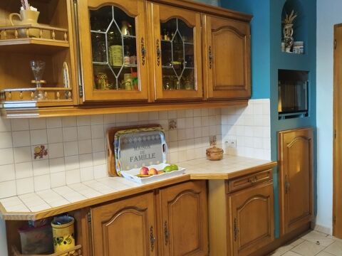 Cuisine �quip�e en ch�ne massif 700 Bauvin (59)