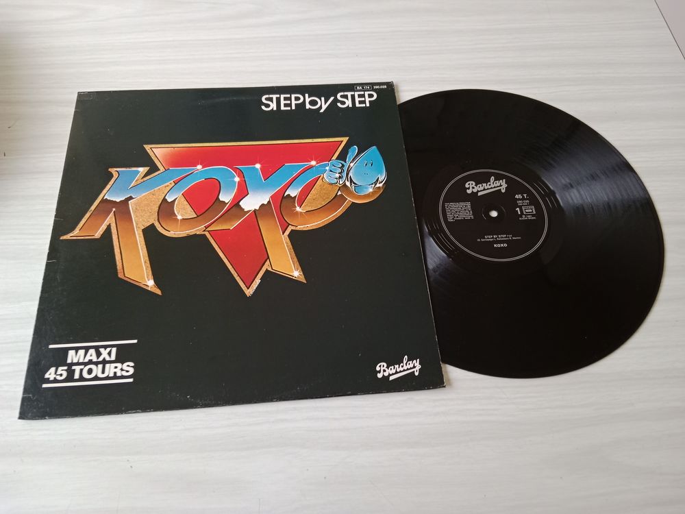 Maxi 45 Tours KOXO Step by Step CD et vinyles