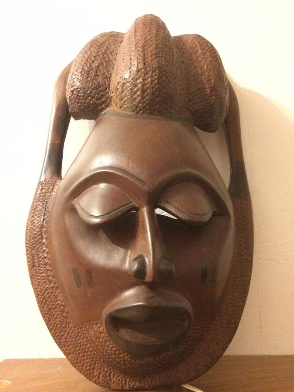 Grand Masque Africain - Burkina Faso - ann&eacute;es 60 Décoration