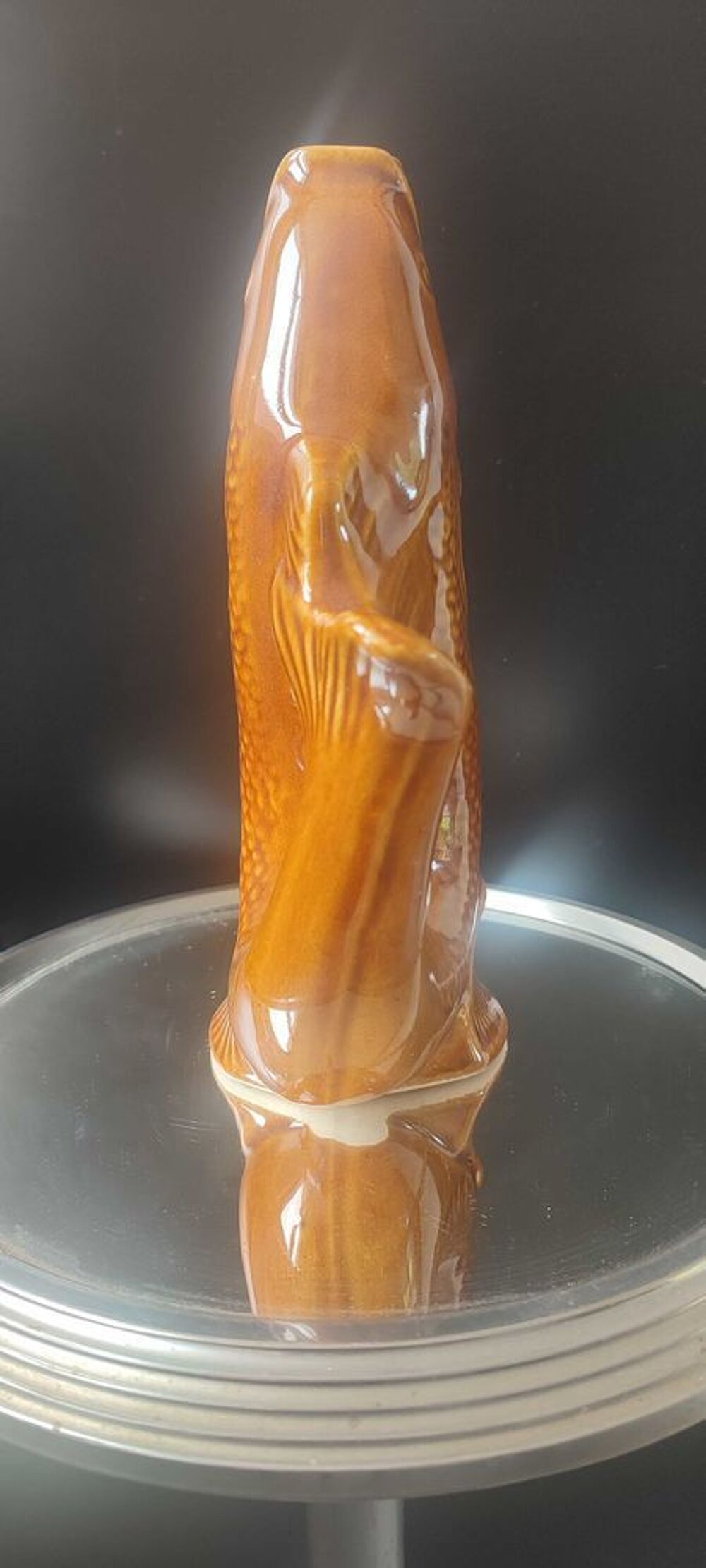 Service "Poisson" C&eacute;ramique Ambr&eacute;e Vintage &eacute;poque URSS 