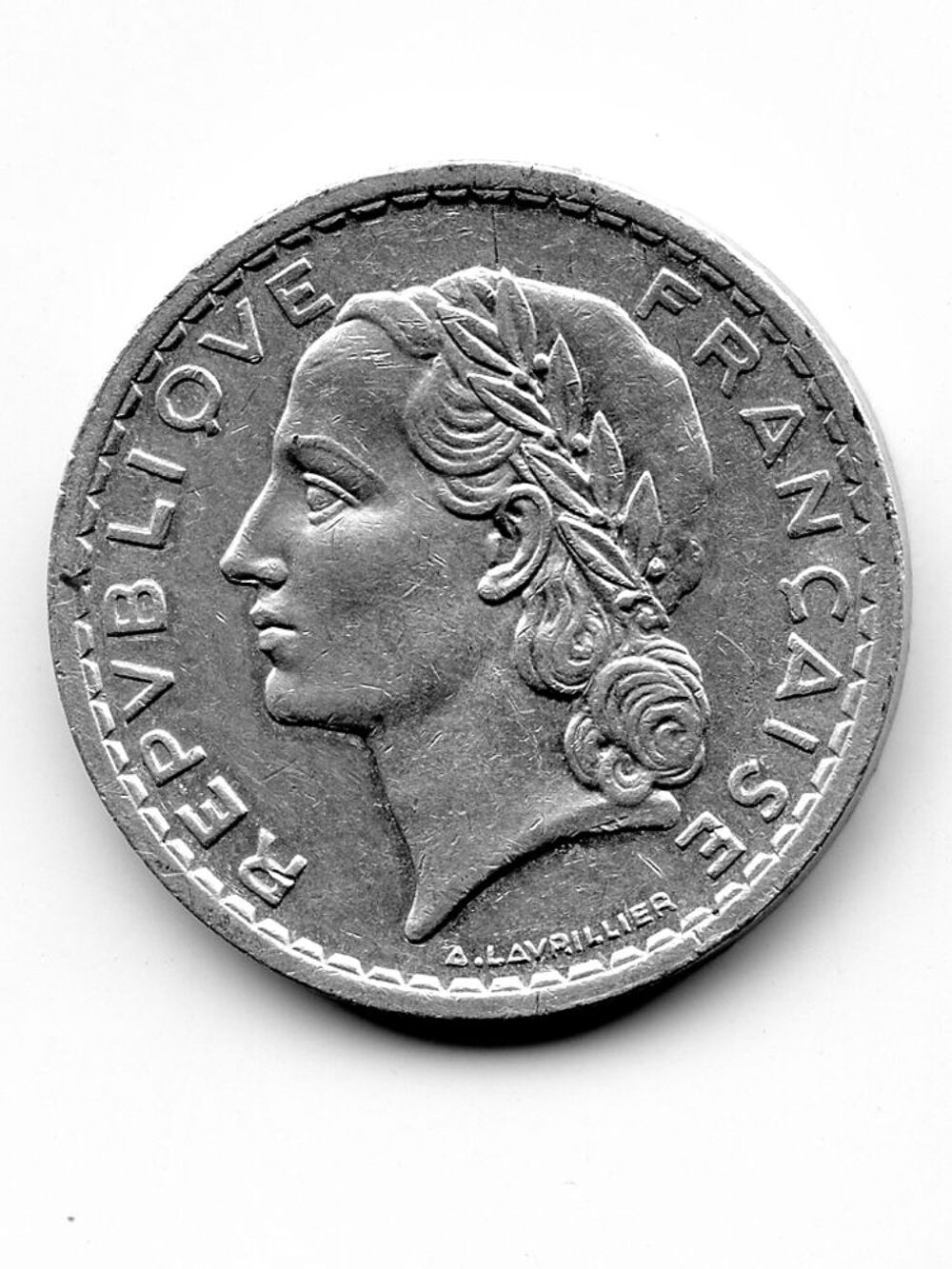 5 francs LAVRILLIER 1948 Aluminium 