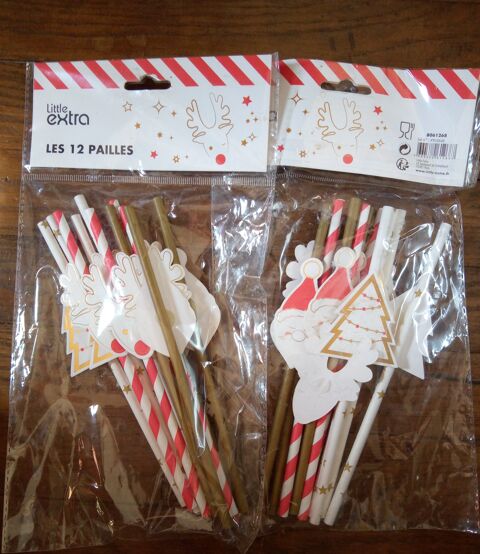 24 pailles th�me Noel 5 Beauchamp (95)