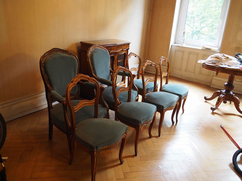 chaises et canap&eacute; style Louis Philippe Meubles
