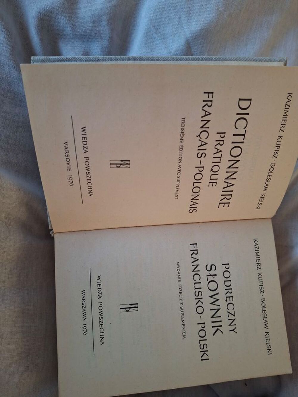 dictionnaires fran&ccedil;ais polonais de 1976 Livres et BD