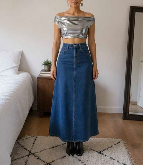 crop top argenté 15 Brie-Comte-Robert (77)