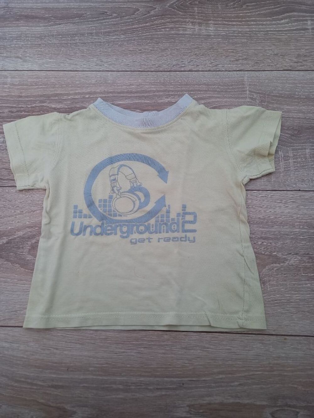 Tee-shirt jaune manches courtes 2 ans Vêtements enfants