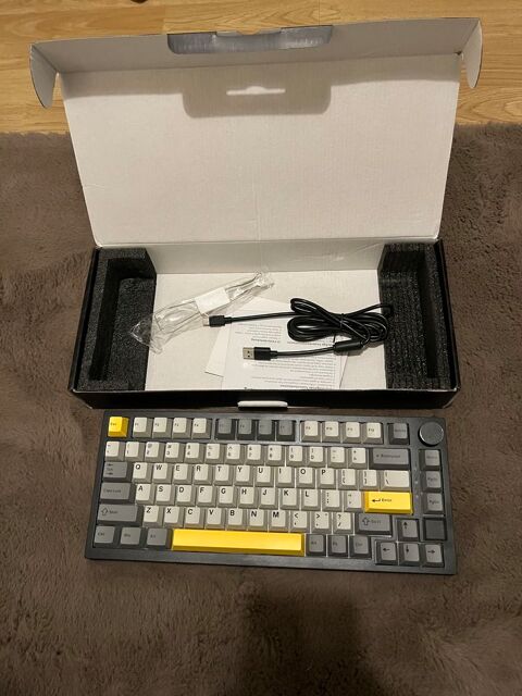 Ajazz AK820 Pro - Gris/Jaune - Neuf 60 Saint-Quentin (02)