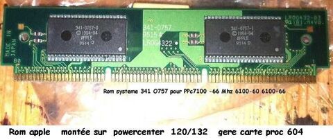 mémoire rom  CLONE   powercenter 604/132-120 Lampertheim (67)