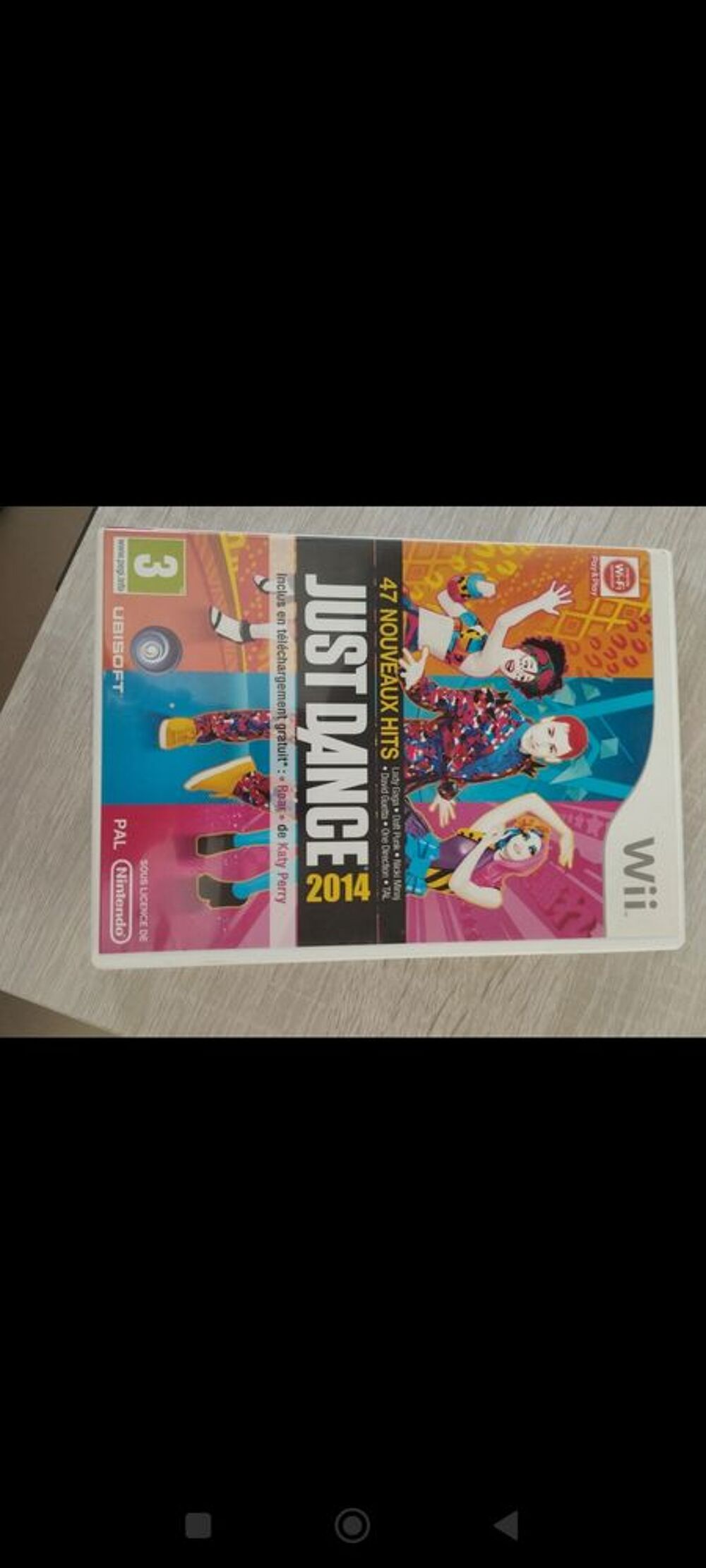 Lot de 4 jeux de Just Dance Consoles et jeux vidéos