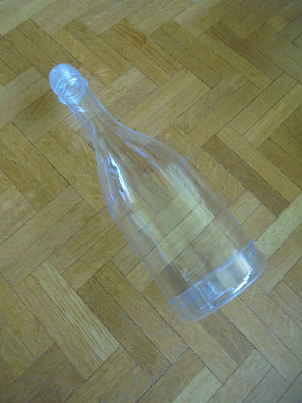 Bouteilles Champagne plastique Décoration
