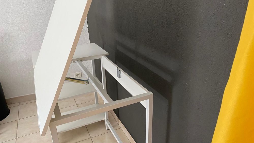 Bureau Blanc avec option table dessin Meubles