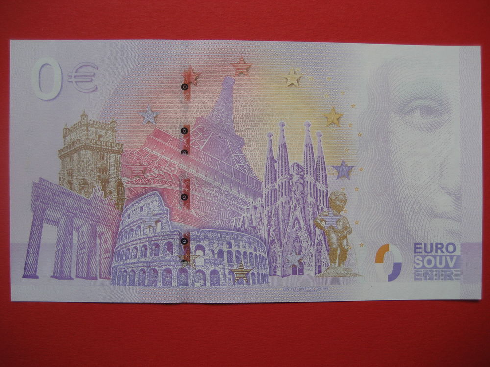 Billet souvenir 0 euro " Marianne de l' Avenir " , 