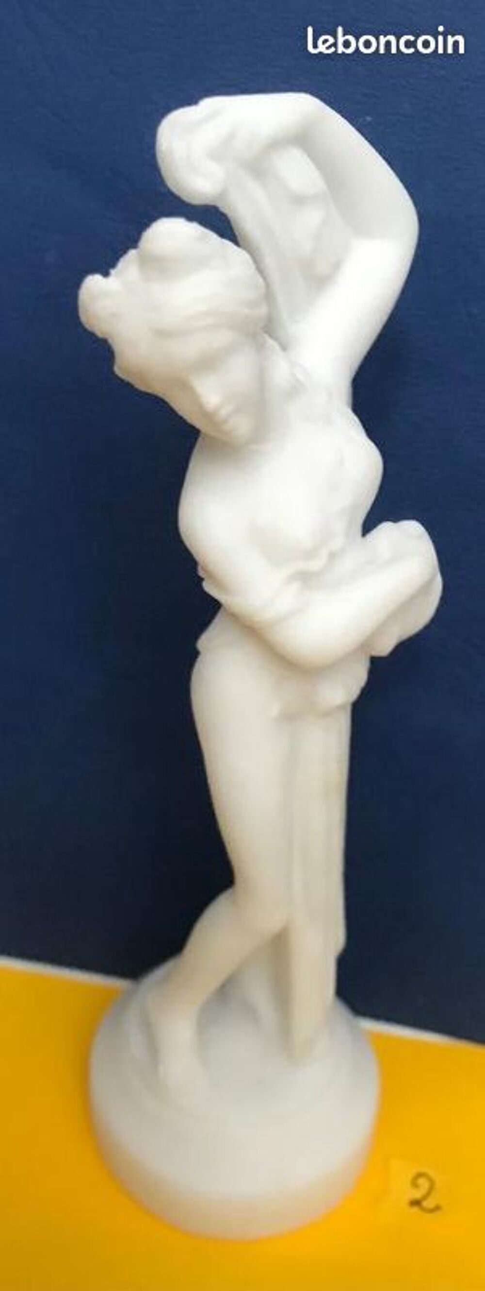 Figurine - sculpture ancienne biscuit de PORCELAINE n&deg;2 Décoration