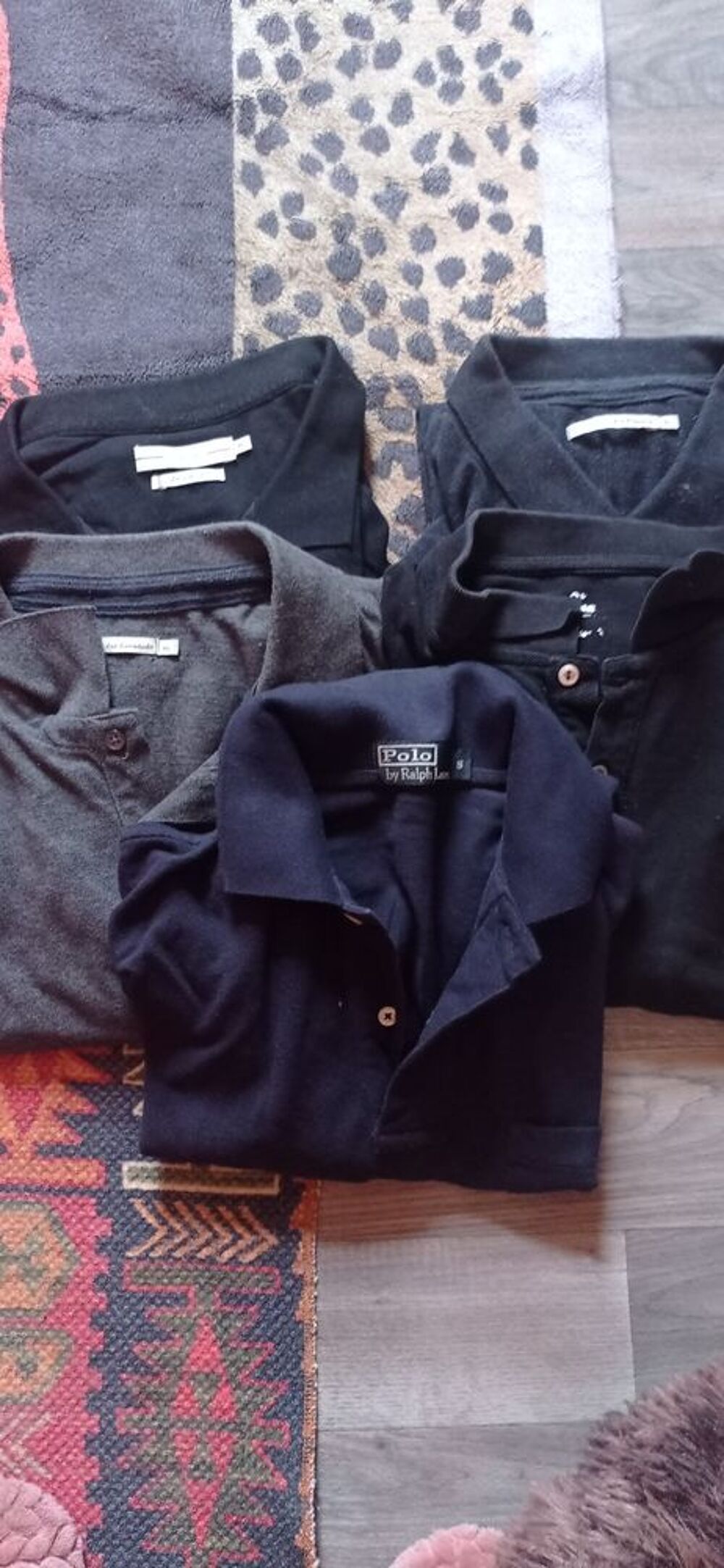 5 polo pour homme Vêtements
