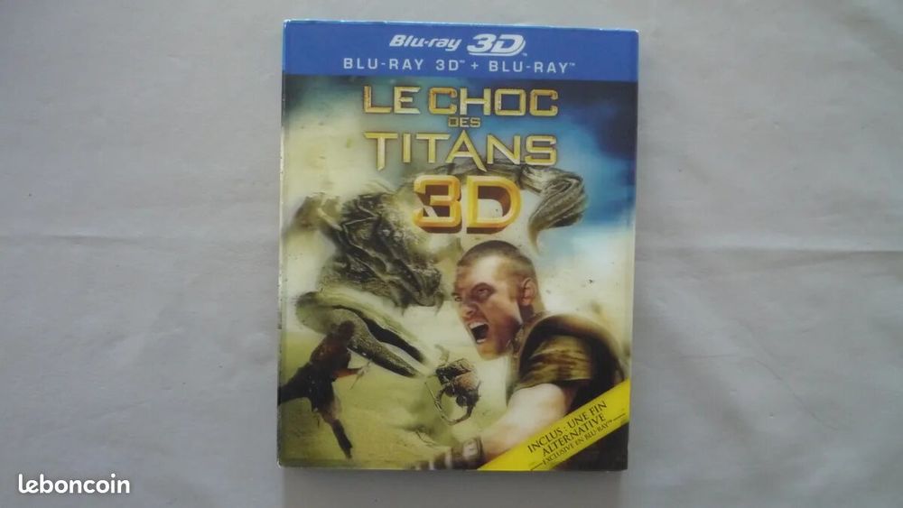 Le Choc des Titans 3 D DVD et blu-ray