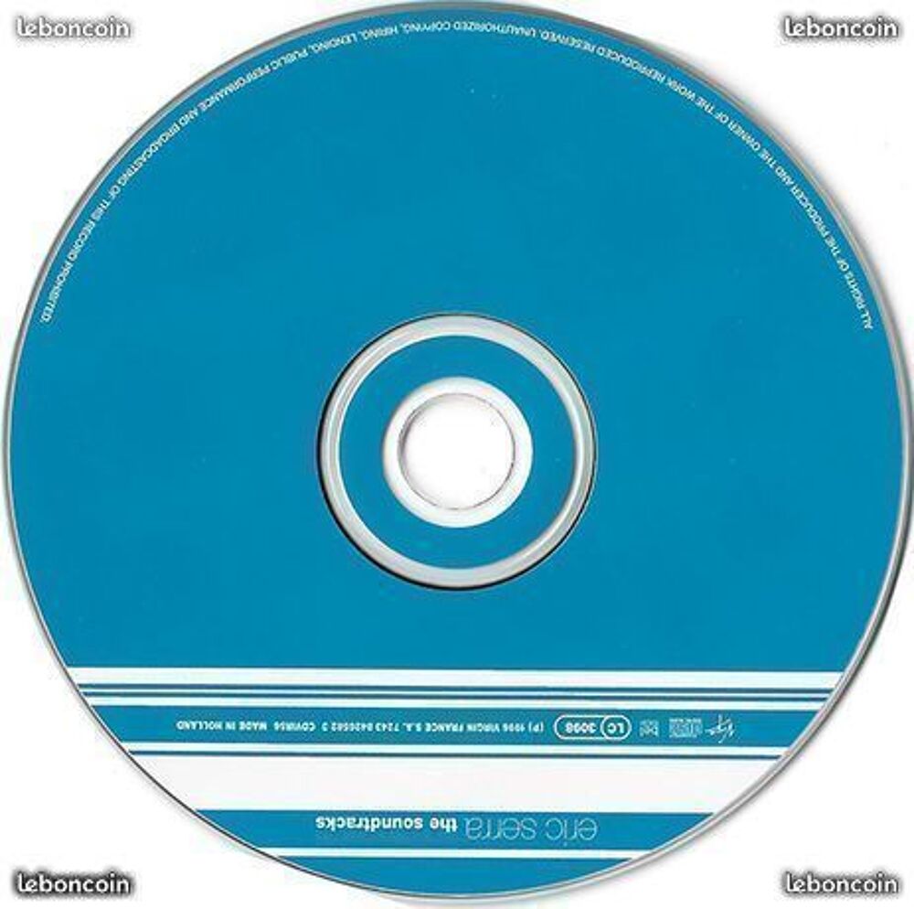 Cd Eric Serra ? (etat neuf) CD et vinyles