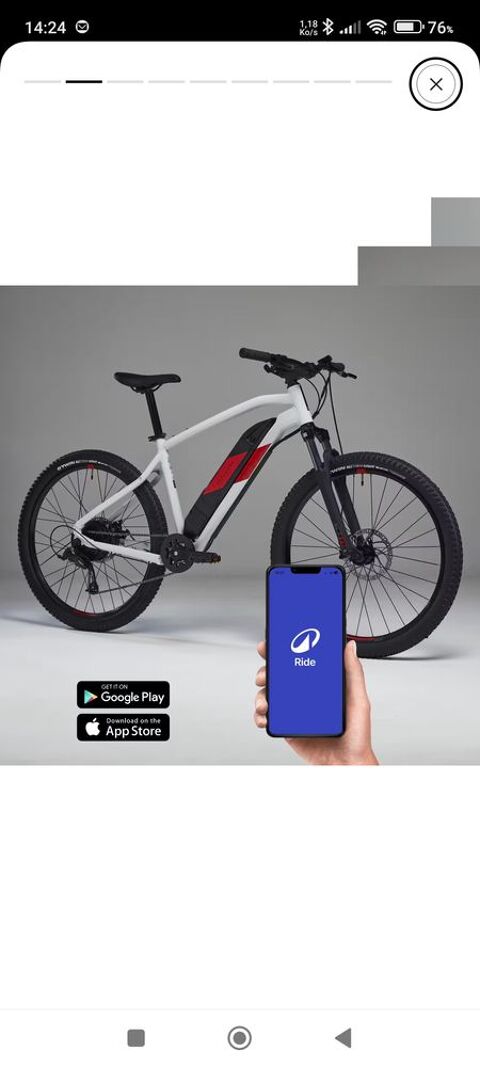 VTT électrique 800 Thonon-les-Bains (74)
