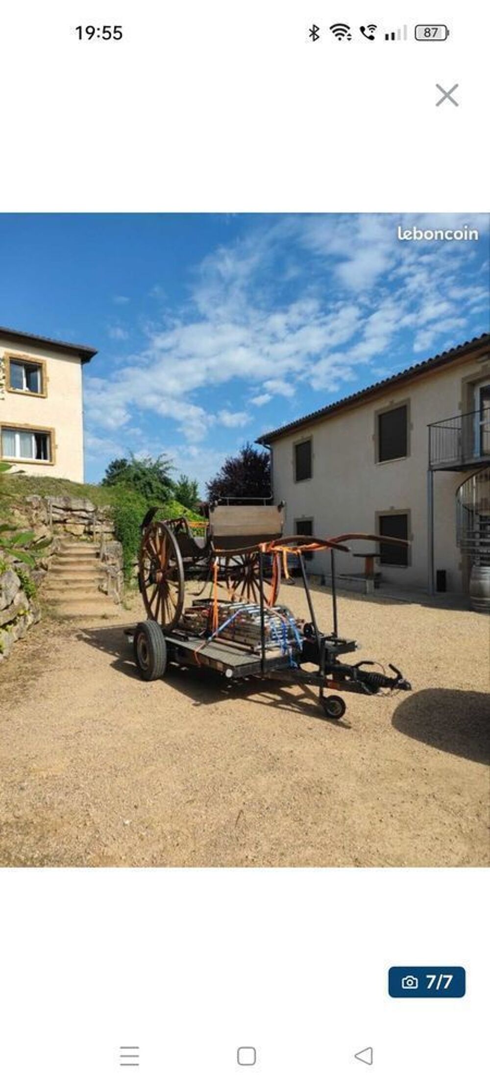 cal&egrave;che Jardin