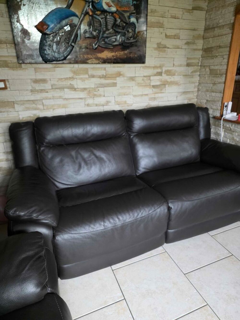 canap&eacute; cuir Meubles