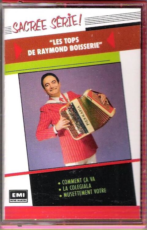 Cassette K7 audio Raymond Boisserie 'Les tops' 3 Balma (31)