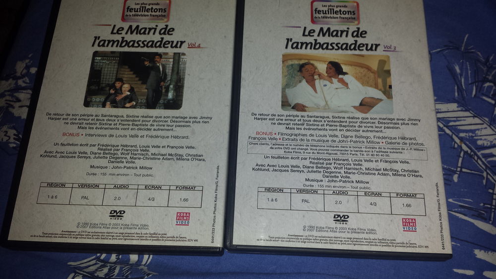 DVD LE MARI DE L'AMBASSADEUR DVD et blu-ray