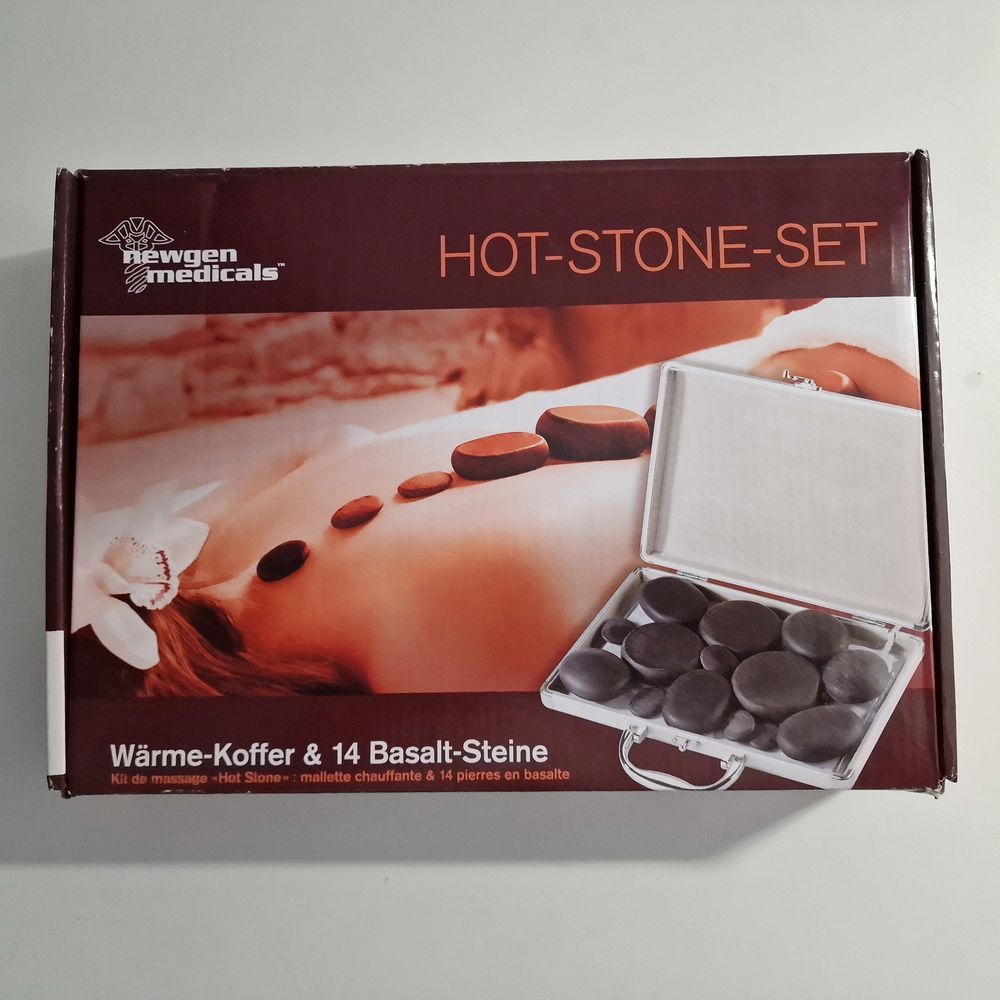Kit de massage &quot;Hot Stone&quot; avec mallette chauffante Electromnager