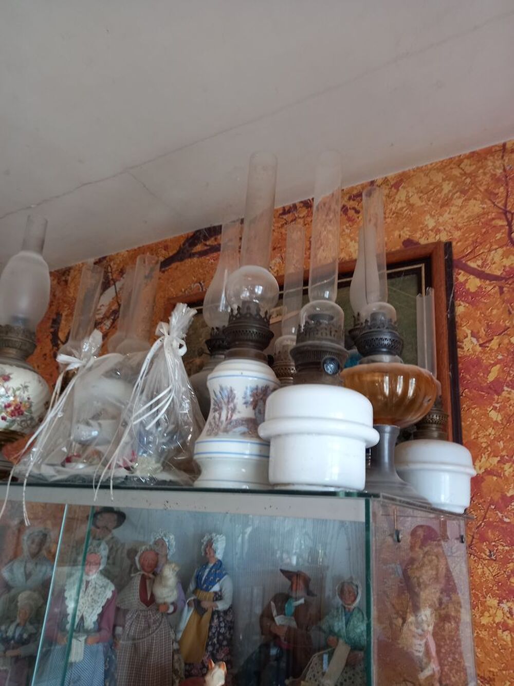 lampe &agrave; petrole Décoration