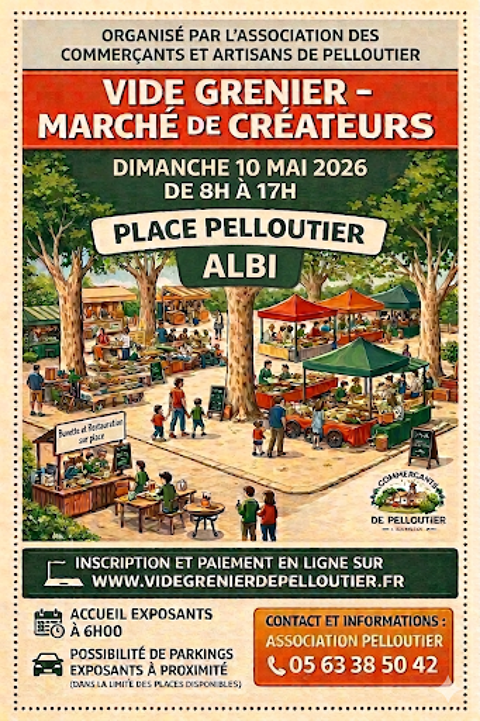 VIDE GRENIER DE PELLOUTIER - ALBI - 0 Albi (81)