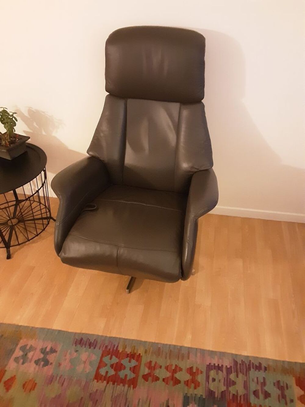 Fauteuil relaxe cuir Meubles