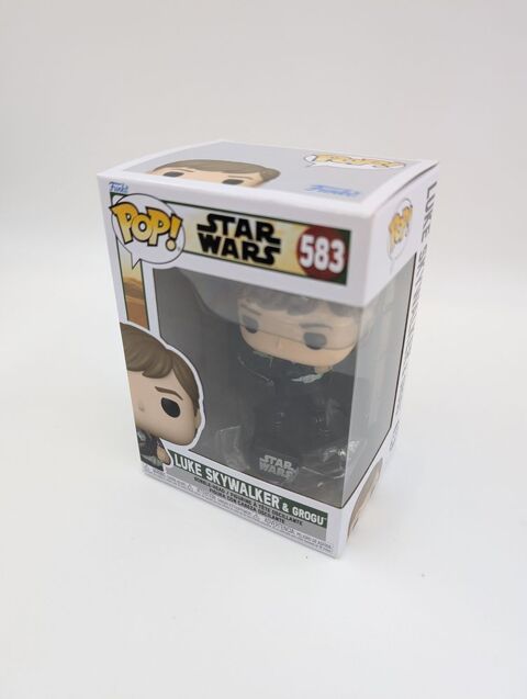 Figurine Funko Pop Star Wars 583 Luke Skywalker & Grogu neuf 10 Vulbens (74)