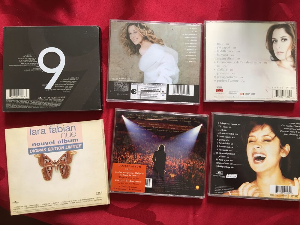 LOT CD CD et vinyles