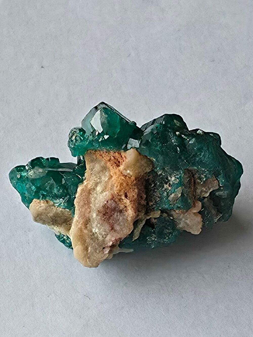 Dioptase sur Matrice-Katanga, RDC (5g) 