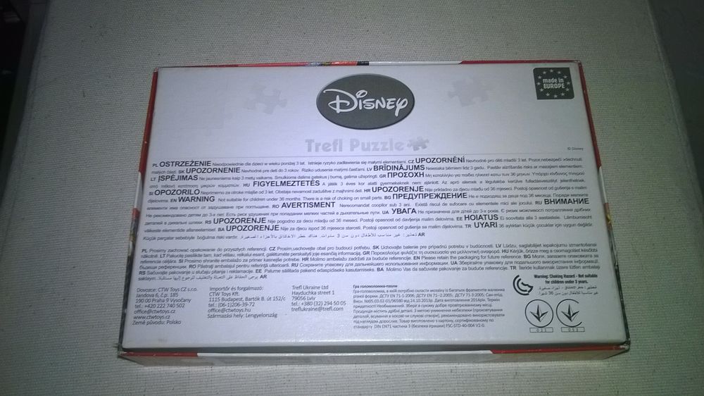 Jouet Puzzle
Disney Cars Tokyo
Excellent etat
60 Pi&egrave;ces
A Jeux / jouets