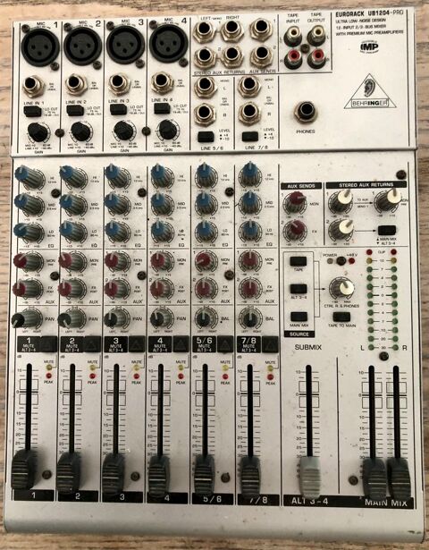 table de mixage Behringer Eurorack UB1204-Pro 50 Avignon (84)