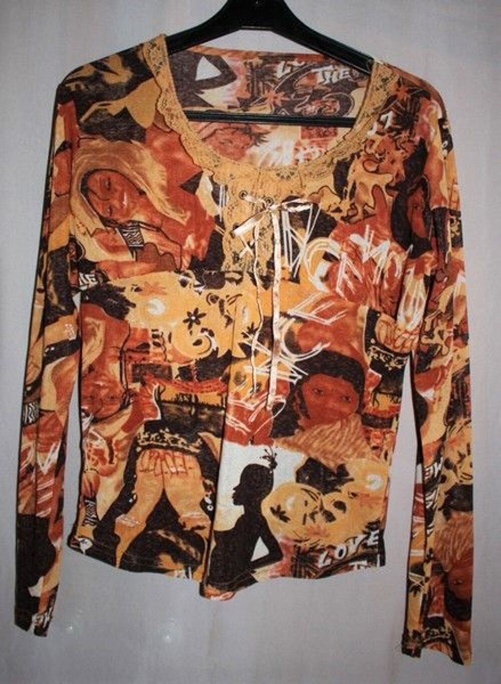 #T-shirt en taille M/L (38) multicolore Vêtements