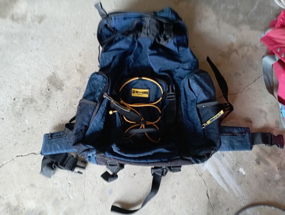 Sac de randonn&eacute;e bleu Sports