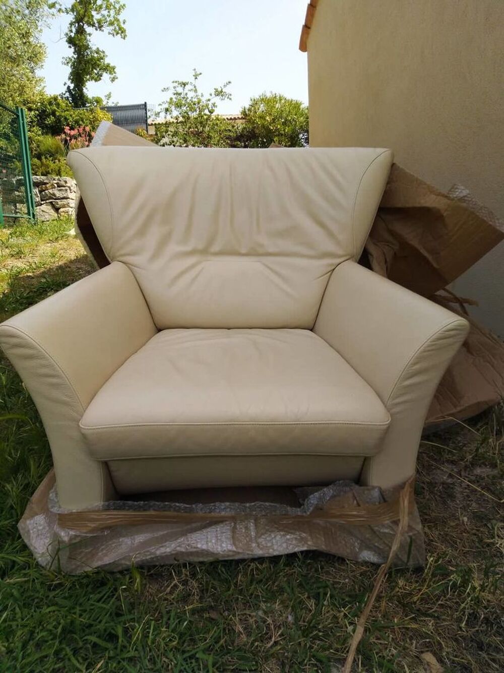 Fauteuil cuir Rolf Benz Meubles