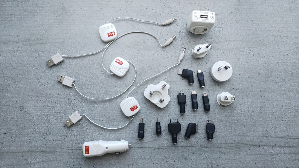 Pack de Chargeurs 3-en-1 - Swiss Charger - All in One Téléphones et tablettes