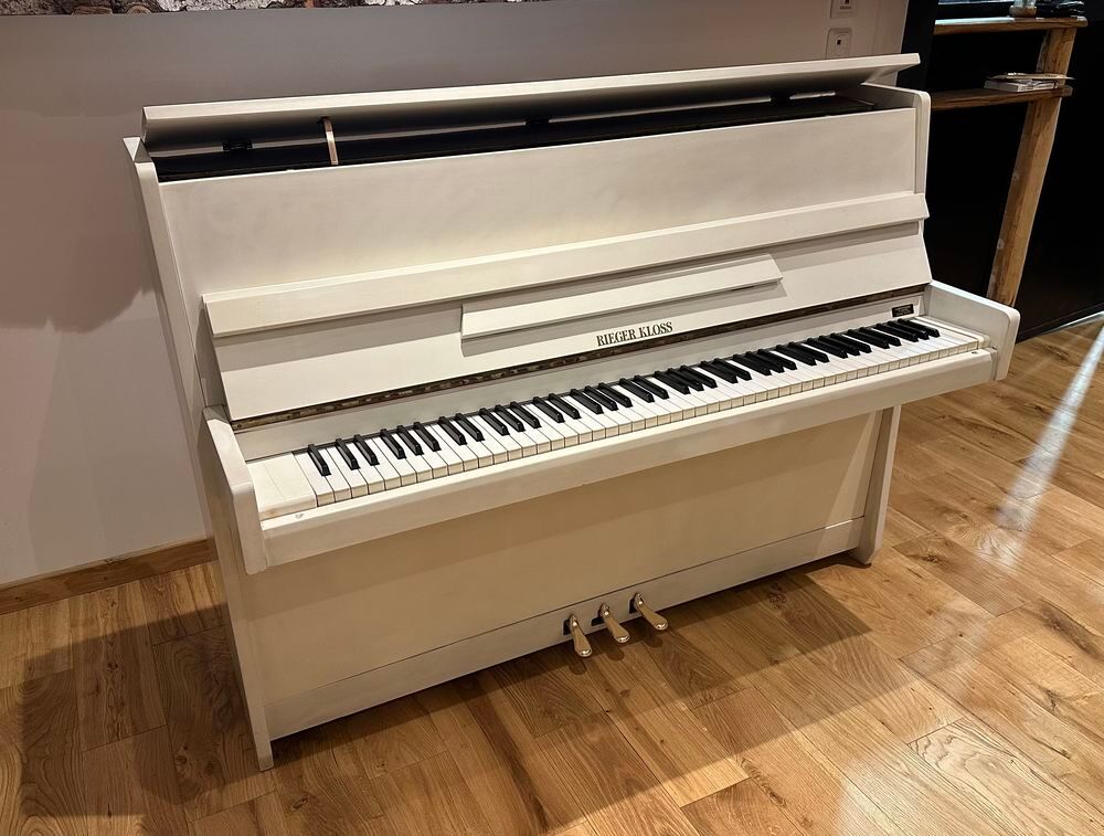 Piano droit blanc + transport offert Instruments de musique