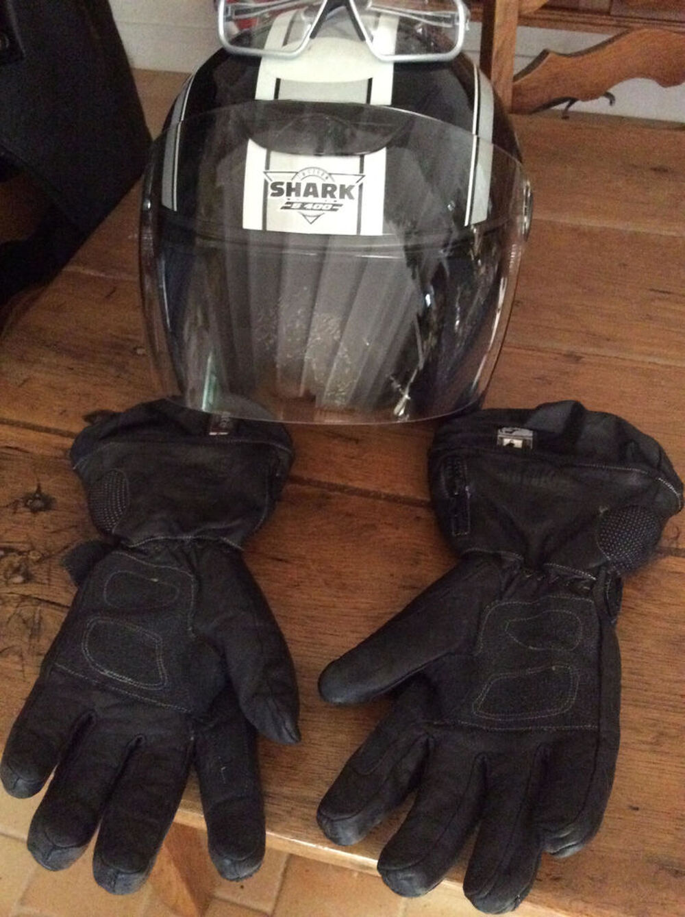 Moto : Casque, gants, lunettes, blouson Homme Sports