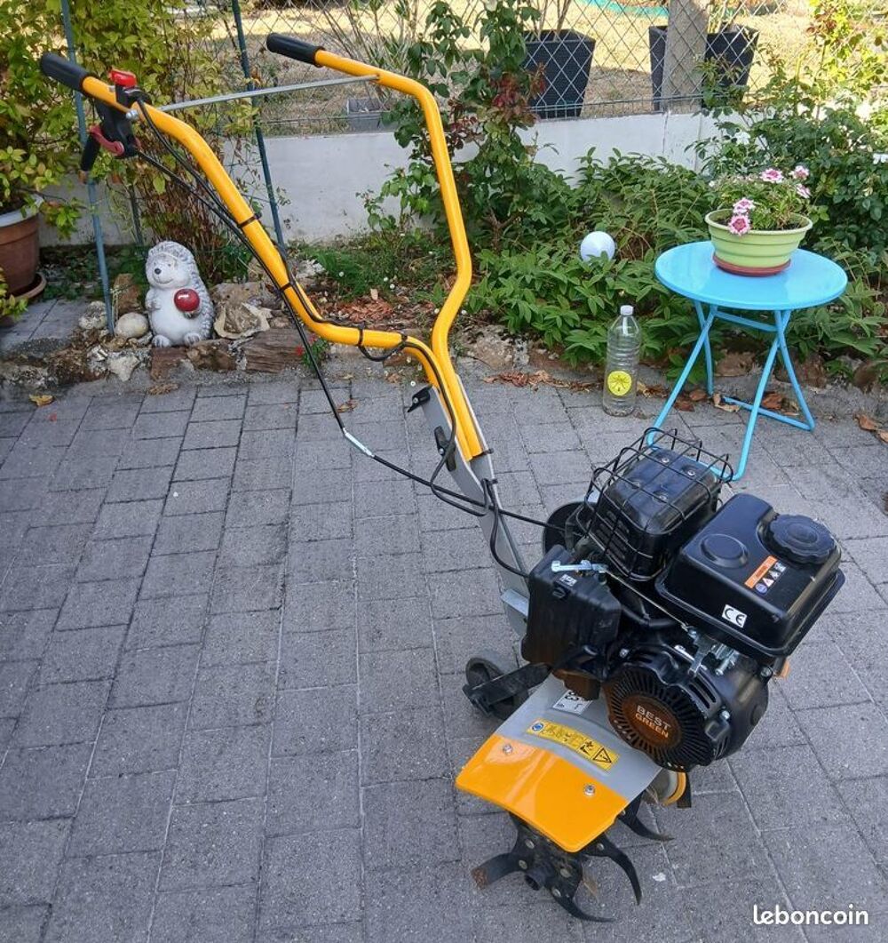  motoculteur thermique Best Green, 4 temps quasi neuf Jardin