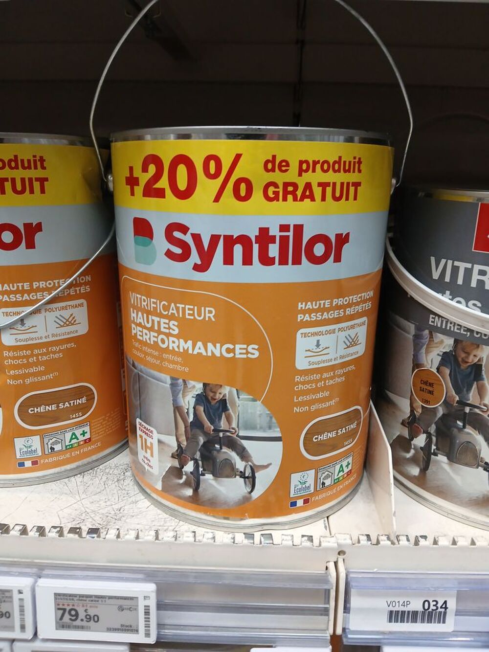 Vitrificateur ch&ecirc;ne satin&eacute; Bricolage