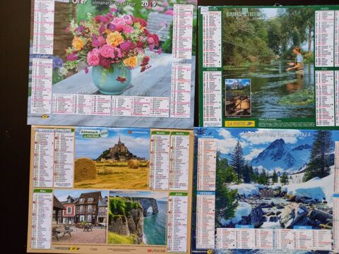 LOT 200 CALENDRIERS LA POSTE 1 Nantes (44)