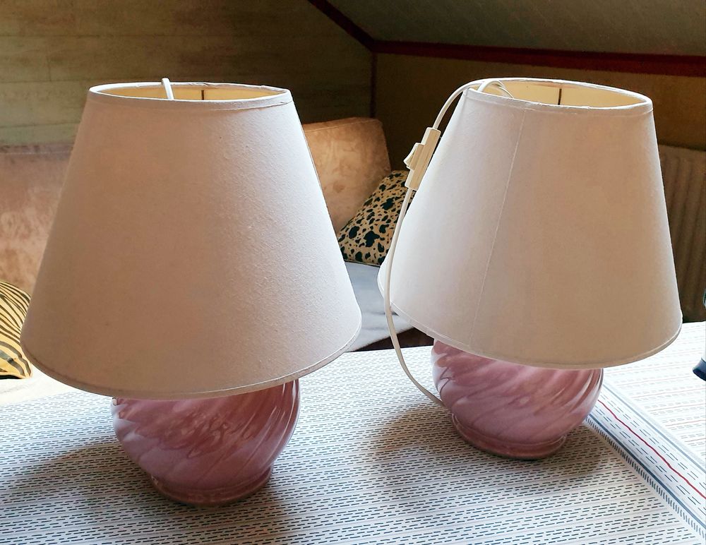 2 lampes &agrave; poser Décoration
